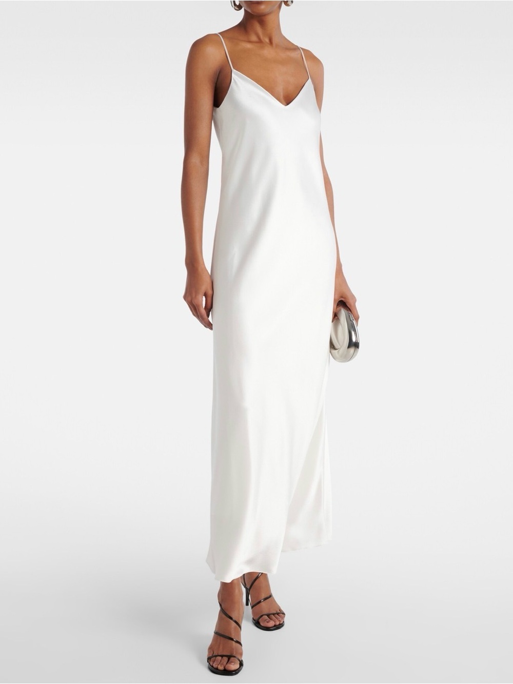Galvan Satin Slip Dress